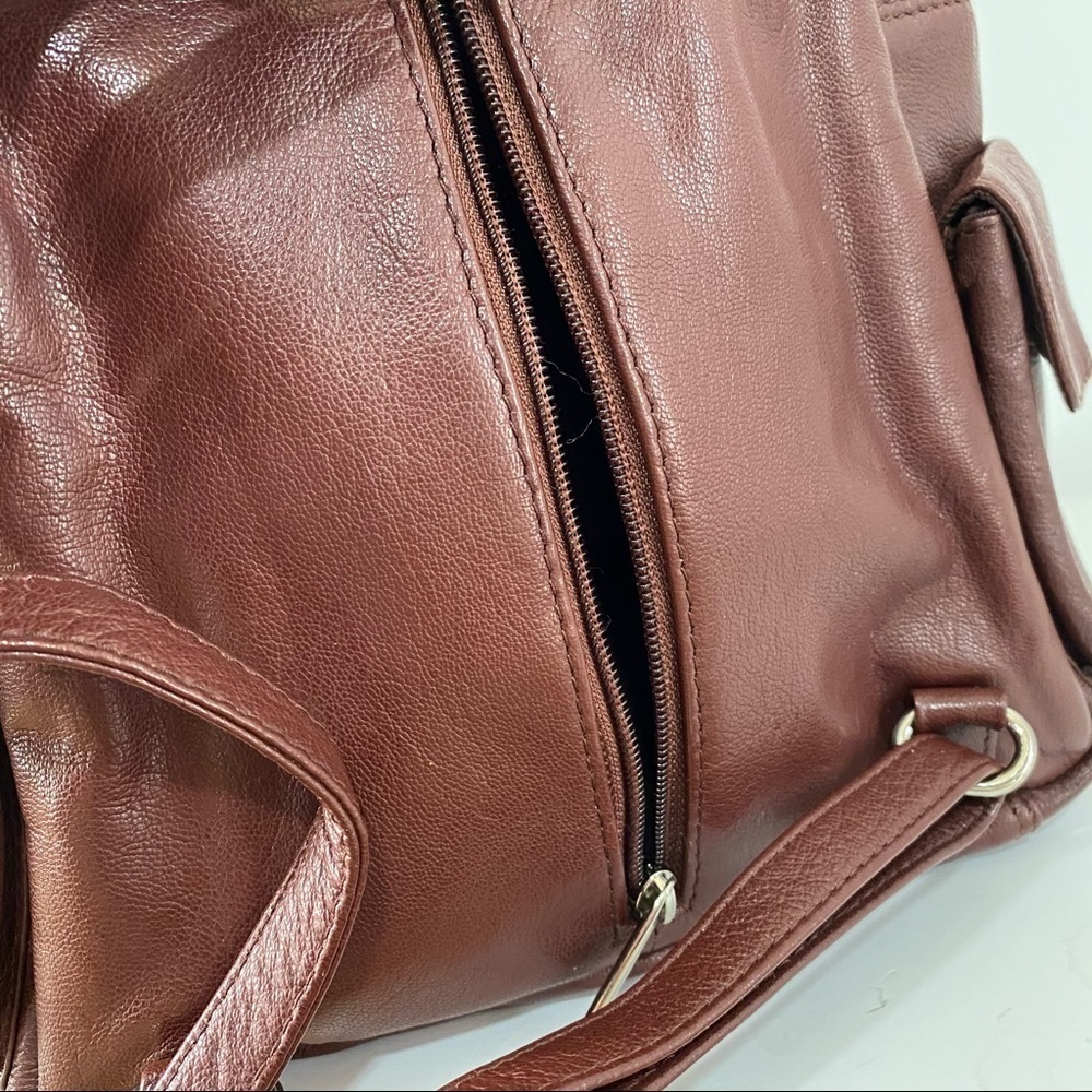 Backpack. Brown - Picture 12 of 12
